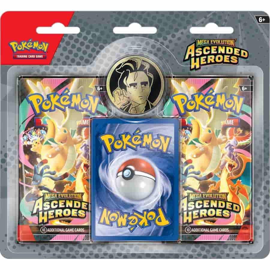 Image of Pokémon TCG: MEGA EVOLUTION: ASCENDED HEROES: 2-PACK BLISTER