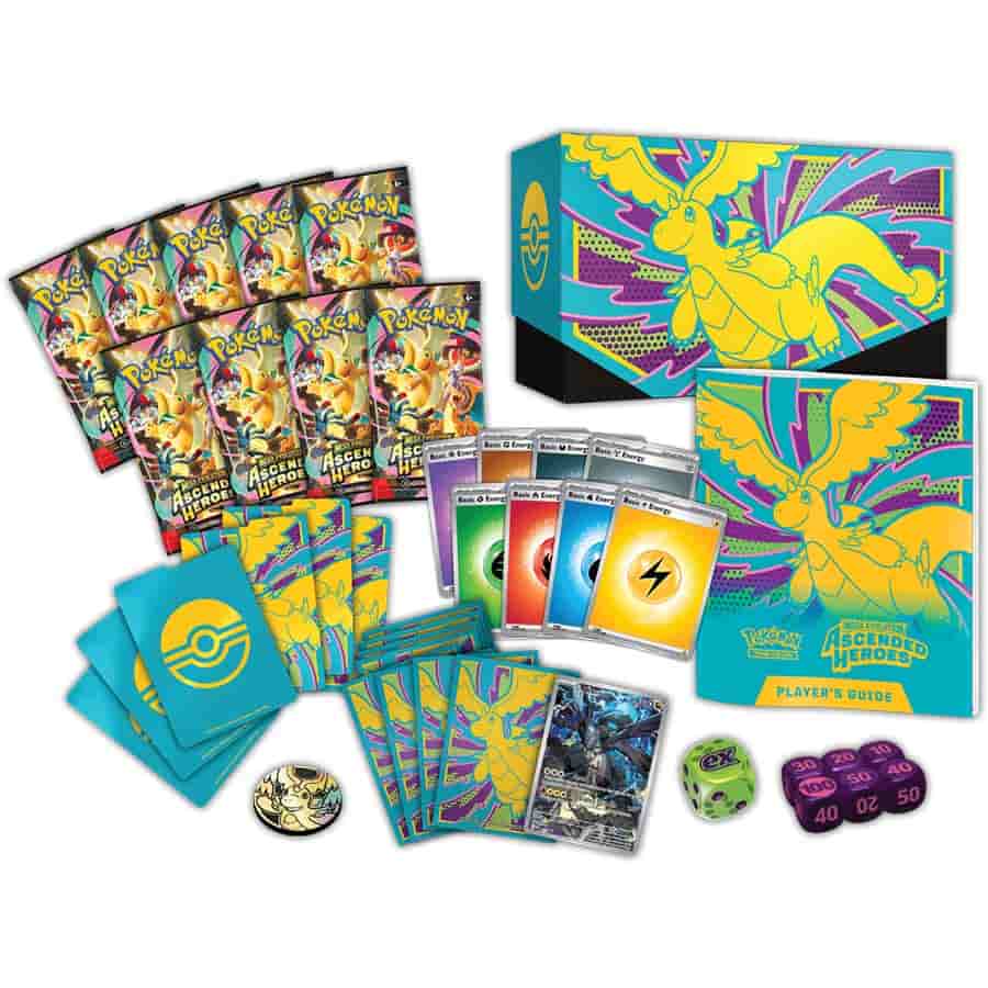 Image of Pokémon TCG: MEGA EVOLUTION: ASCENDED HEROES: ELITE TRAINER BOX