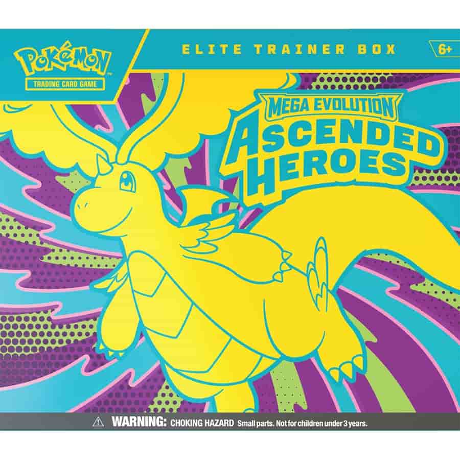 Image of Pokémon TCG: MEGA EVOLUTION: ASCENDED HEROES: ELITE TRAINER BOX