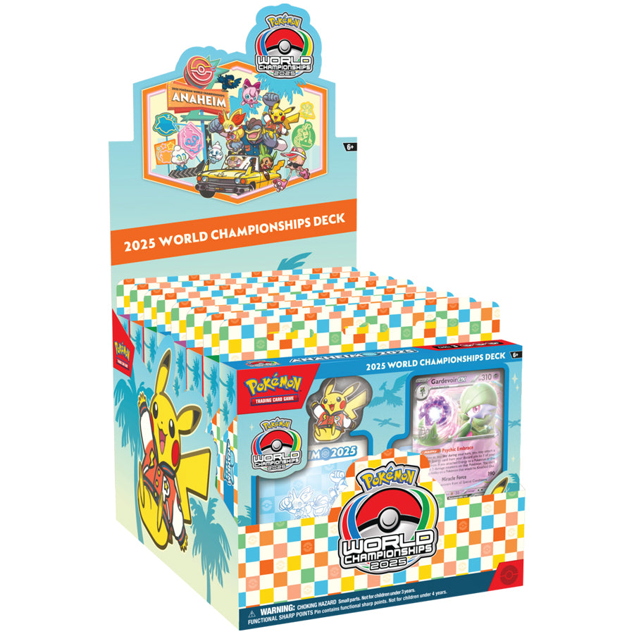 Image of Pokémon TCG: 2025 WORLD CHAMPIONSHIP DECKS