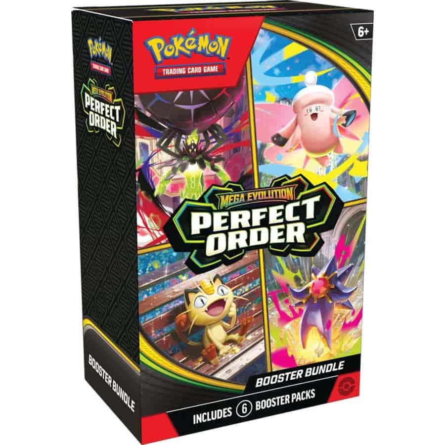 Image of Pokémon TCG: MEGA EVOLUTION PERFECT ORDER (ME03) BOOSTER BUNDLE (6CT)