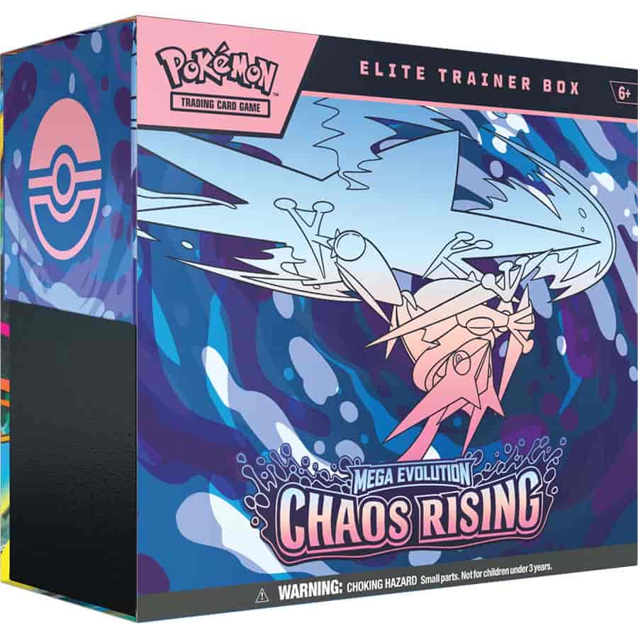 Image of POKEMON TCG: MEGA EVOLUTION CHAOS RISING (ME04) ELITE TRAINER BOX
