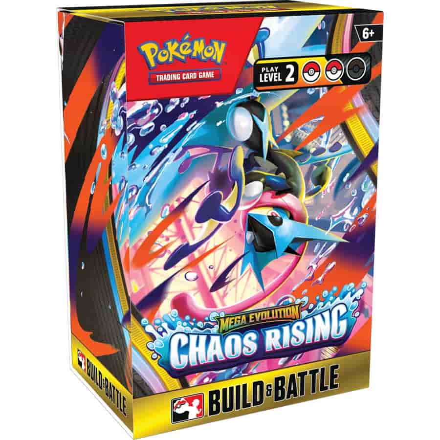 Image of Pokémon TCG: MEGA EVOLUTION CHAOS RISING (ME04) BUILD AND BATTLE