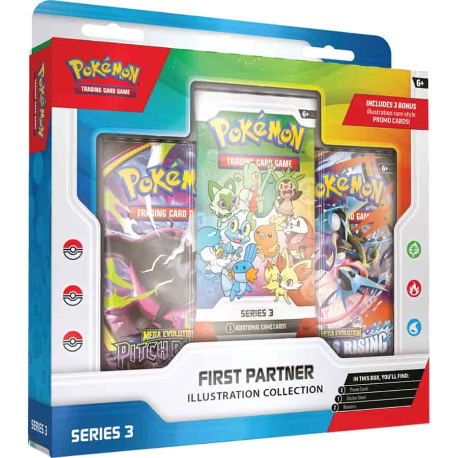 Image of POKEMON TCG: FIRST PARTNER ILLUSTRATION COLLECTION (SERIES 3)
