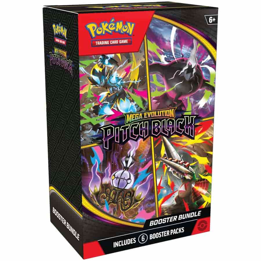 Image of Pokémon TCG: MEGA EVOLUTION PITCH BLACK (ME05) BOOSTER BUNDLE