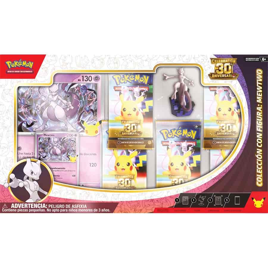 Image of Pokémon TCG: 30TH CELEBRATION FIGURE COLLECTION Mewtwo