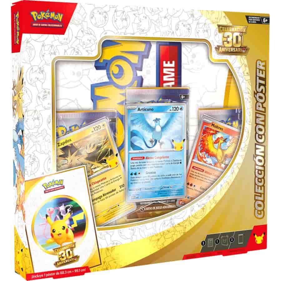 Image of Pokémon TCG: 30TH CELEBRATION POSTER COLLECTION
