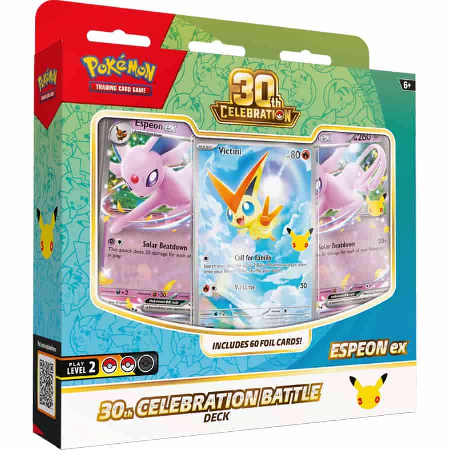 Image of Pokémon TCG: 30TH CELEBRATION BATTLE DECK