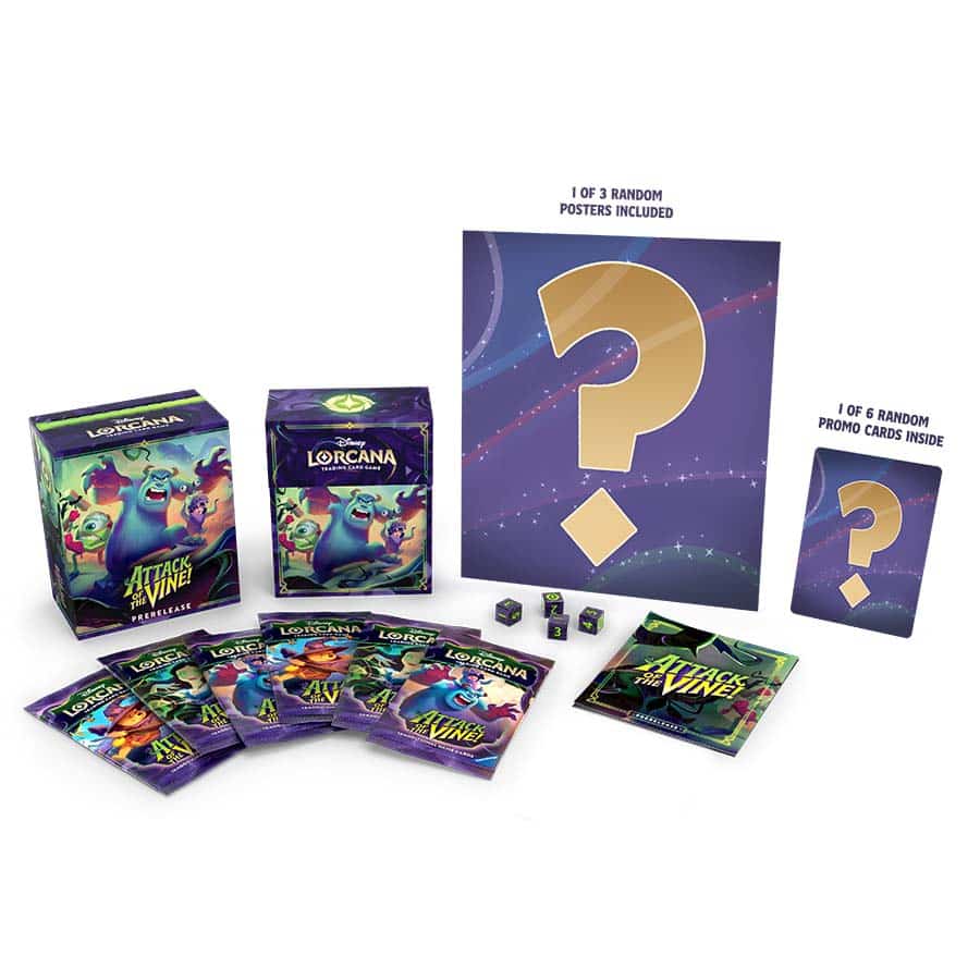 Image of LORCANA: SET 13 ATTACK OF THE VINE!: PRERELEASE BOX