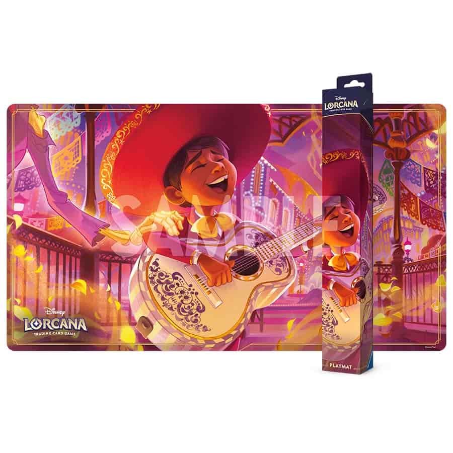 Image of LORCANA: SET 14: HYPERIA CITY: PLAYMAT B: MIGUEL