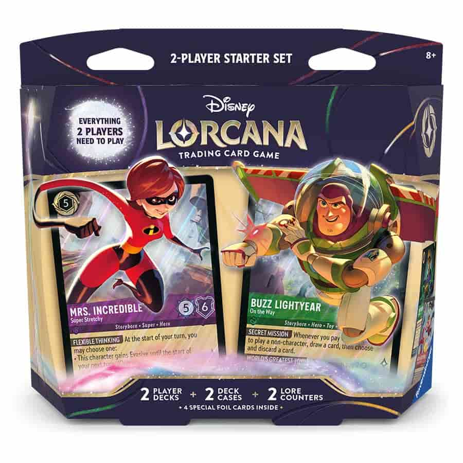 Image of LORCANA: TWO-PLAYER DECK: ELASTIGIRL AND BUZZ LIGHTYEAR