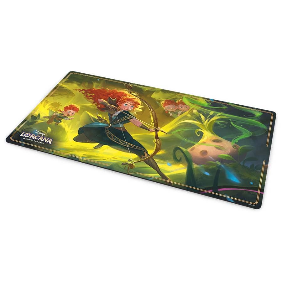 Image of LORCANA: SET 12 WILDS UNKNOWN: PLAYMAT B: MERIDA (GIFTED ARCHER)