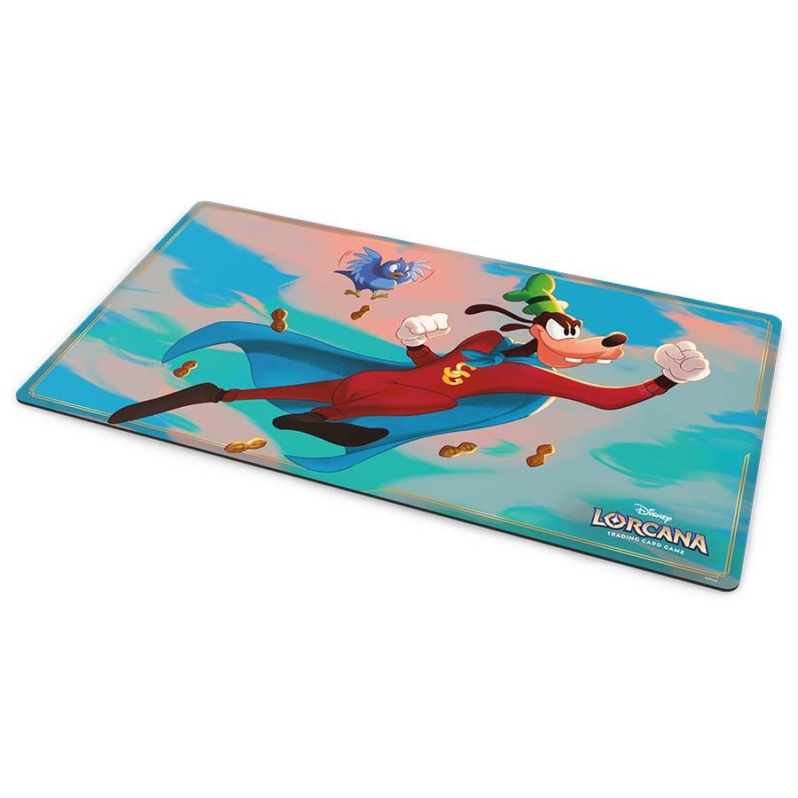 Image of LORCANA: SET 12 WILDS UNKNOWN: PLAYMAT A: GOOFY (SUPER GOOF)