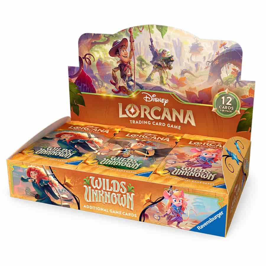 Image of LORCANA: SET 12 WILDS UNKNOWN: BOOSTER DISPLAY (24CT)