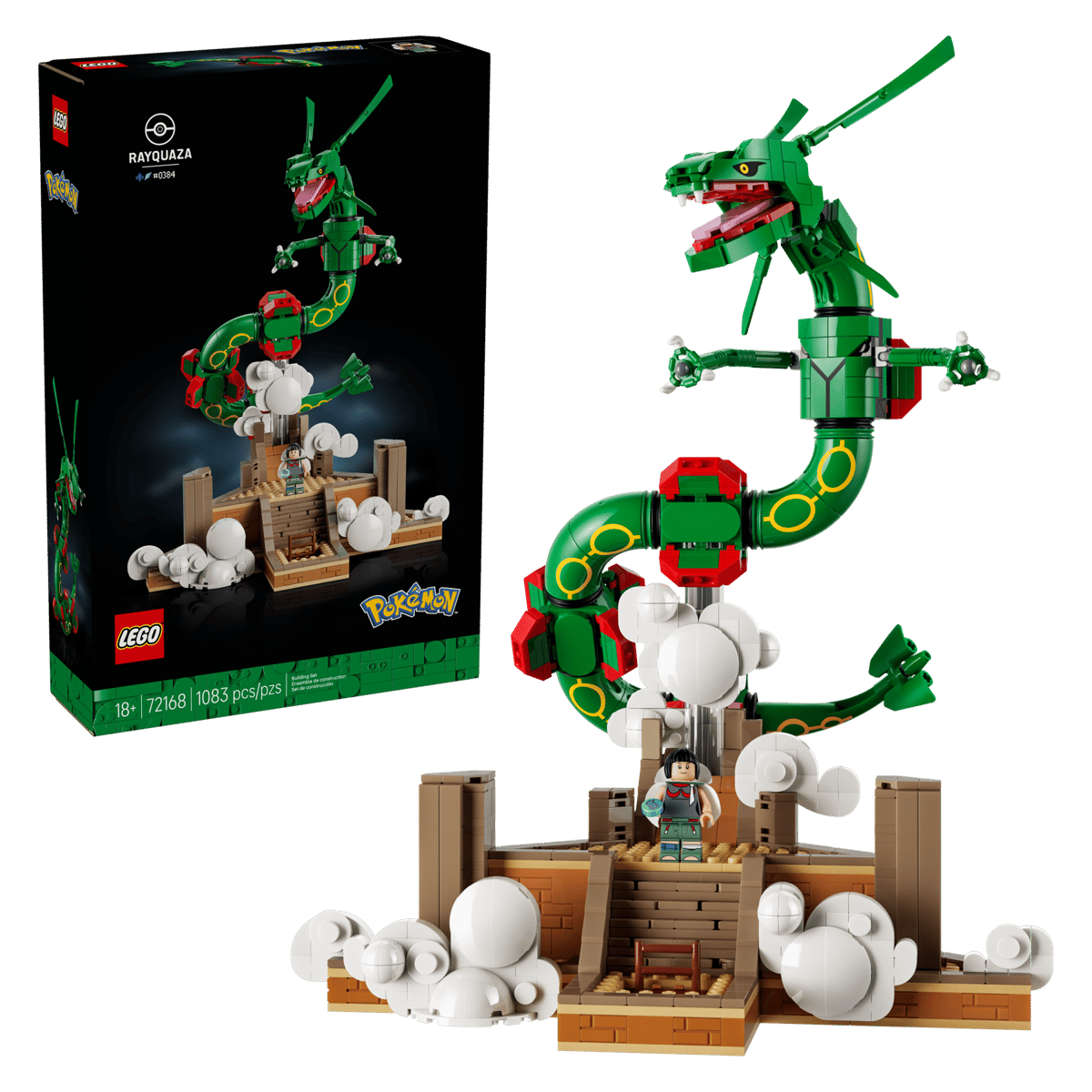 Image of Rayquaza Lego Set #72168