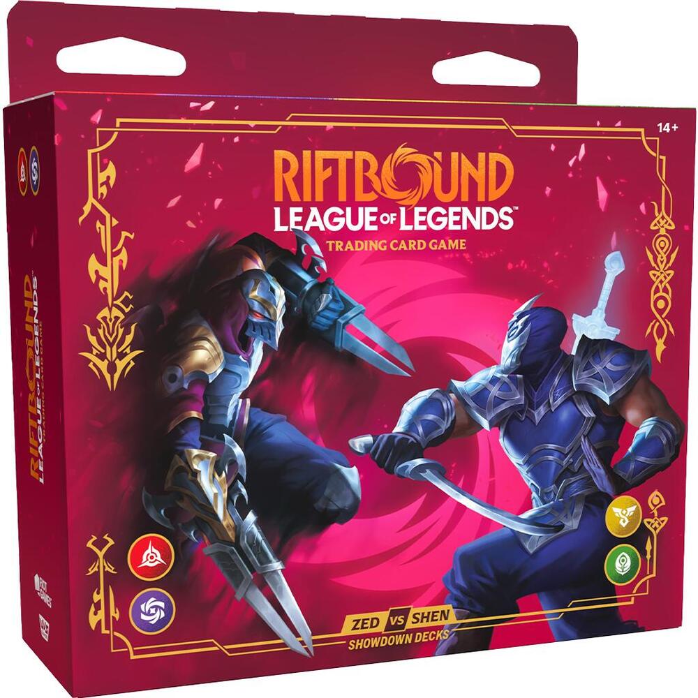 Image of Riftbound League Of Legends Zen Vs Shen Showdown Decks