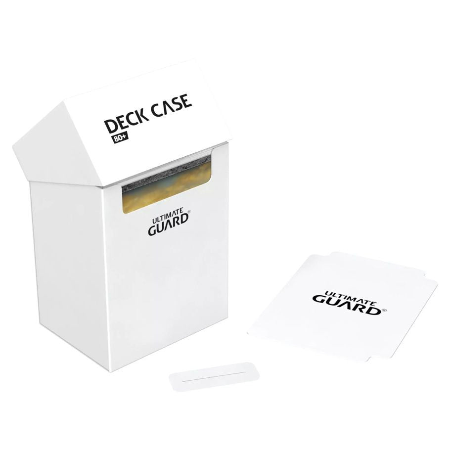 Image of Deck Box: Deck Case: 80+: White