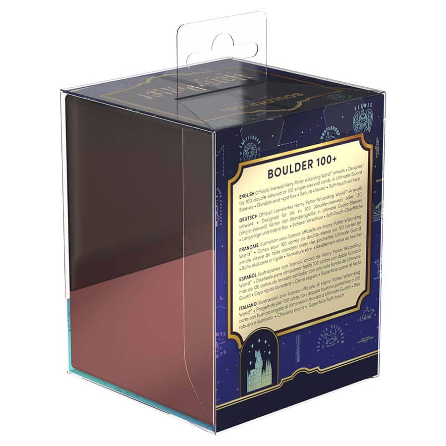Image of ULTIMATE GUARD: BOULDER 100+ DECK CASE: HARRY POTTER: FOUR HOUSES: GRYFFINDOR