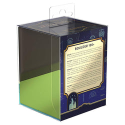 Image of ULTIMATE GUARD: BOULDER 100+ DECK CASE: HARRY POTTER: FOUR HOUSES: SLYTHERIN