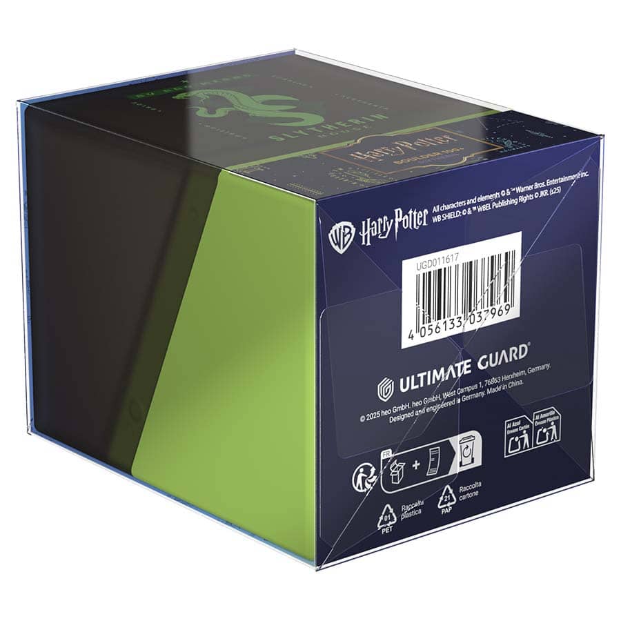 Image of ULTIMATE GUARD: BOULDER 100+ DECK CASE: HARRY POTTER: FOUR HOUSES: SLYTHERIN