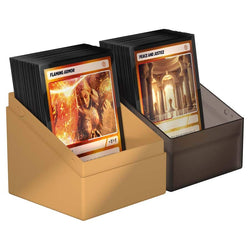 Image of ULTIMATE GUARD: BOULDER 100+ DECK CASE: HARRY POTTER: FOUR HOUSES: HUFFLEPUFF