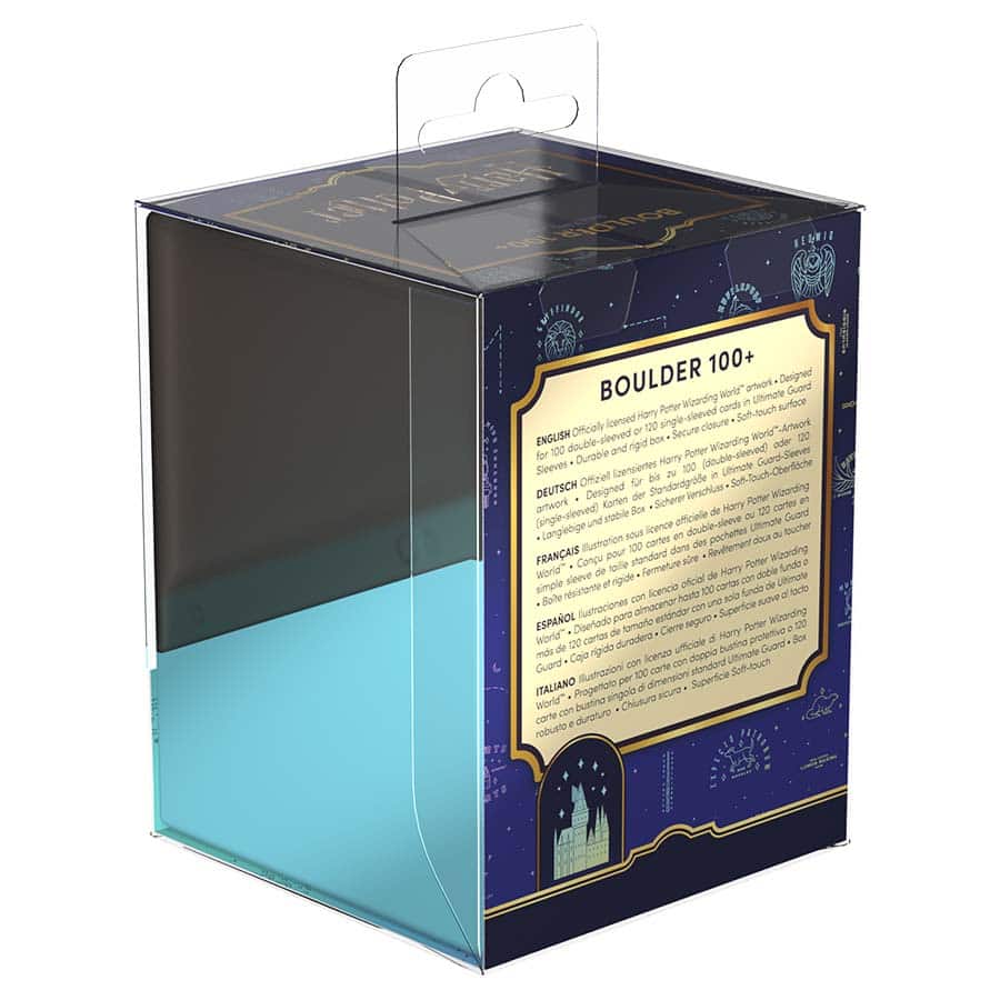 Image of ULTIMATE GUARD: BOULDER 100+ DECK CASE: HARRY POTTER: FOUR HOUSES: RAVENCLAW