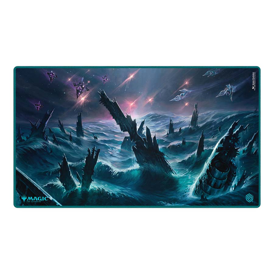 Image of MAGIC THE GATHERING: ULTIMATE GUARD PLAYMAT: EOE EDGE OF ETERNITIES: WATERY GRAVE