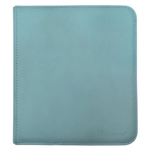 ULTRA PRO: VIVID COLLECTION: 12-POCKET ZIPPERED PRO-BINDER: LIGHT BLUE