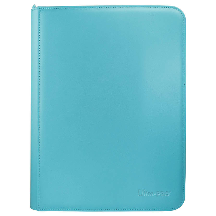Image of ULTRA PRO: VIVID COLLECTION: 9-POCKET ZIPPERED PRO-BINDER: LIGHT BLUE