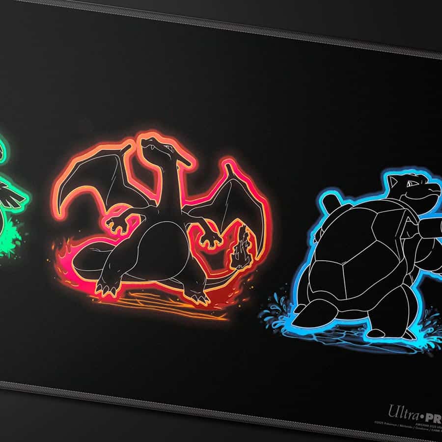 Image of ULTRA PRO: POKEMON: NEON KANTO FOIL PLAYMAT