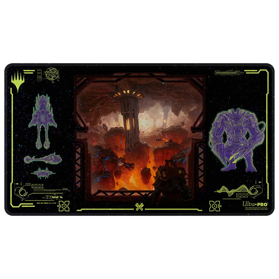 Image of ULTRA PRO: MAGIC THE GATHERING: EDGE OF ETERNITIES: KAVARON (MEMORIAL WORLD) HOLOFOIL PLAYMAT
