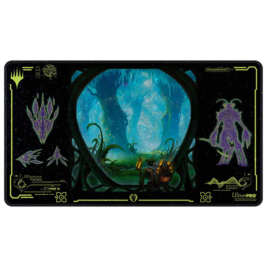 Image of ULTRA PRO: MAGIC THE GATHERING: EDGE OF ETERNITIES: EVENDO (WAKING HAVEN) HOLOFOIL PLAYMAT