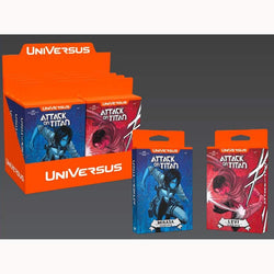 Image of UNIVERSUS CCG: ATTACK ON TITAN: BATTLE FOR HUMANITY CLASH DECK DISPLAY
