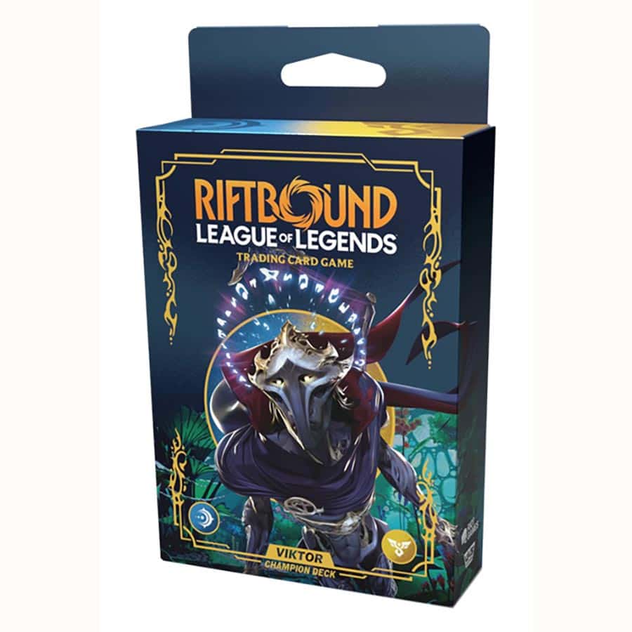 Image of RIFTBOUND TCG: LEAGUE OF LEGENDS: SET 1: ORIGINS CHAMPION DECK: VIKTOR