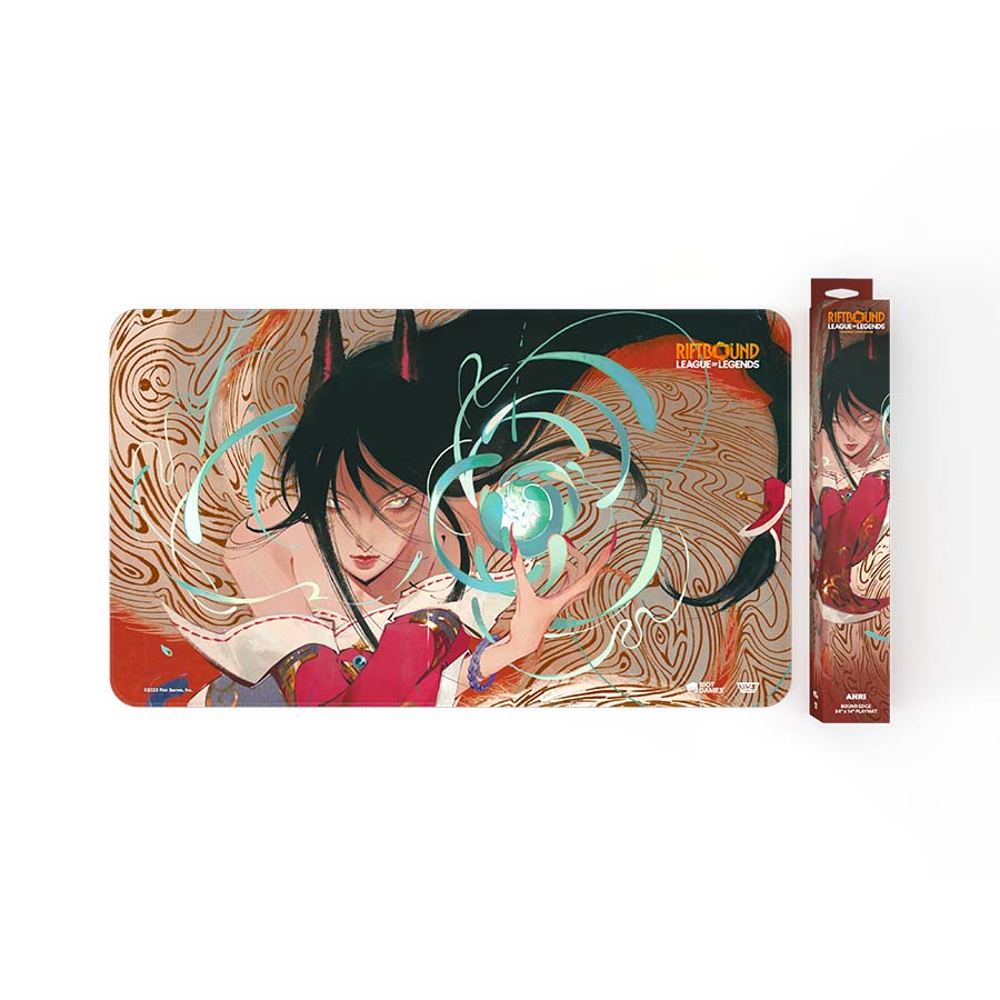 Image of RIFTBOUND TCG: LEAGUE OF LEGENDS: SET 1 ORIGINS: AHRI PLAYMAT
