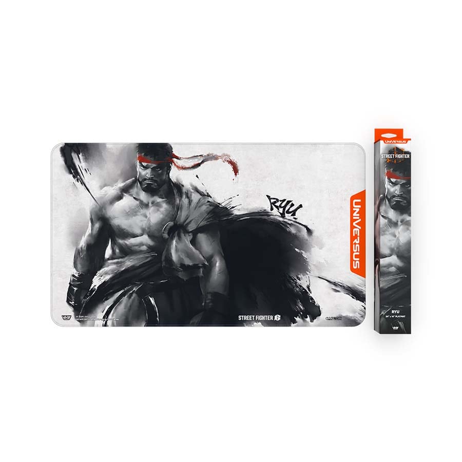 Image of UNIVERSUS CCG: CHALLENGER SERIES: STREET FIGHTER 6 PLAYMAT: RYU