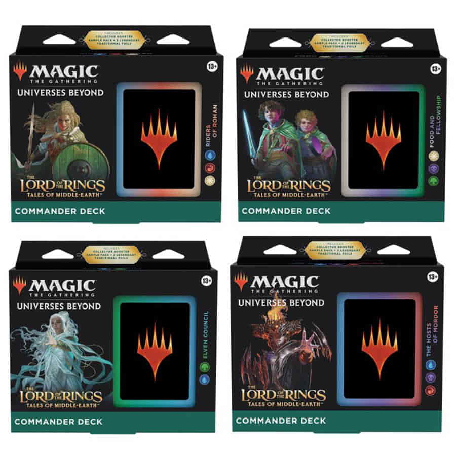 MAGIC THE GATHERING: LTR THE LORD OF THE RINGS: TALES OF MIDDLE-EARTH COMMANDER DECK