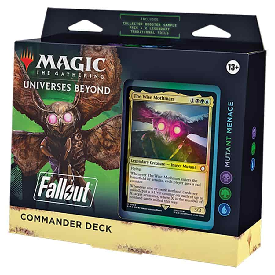 MAGIC THE GATHERING: PIP UNIVERSES BEYOND: FALLOUT COMMANDER DECKS
