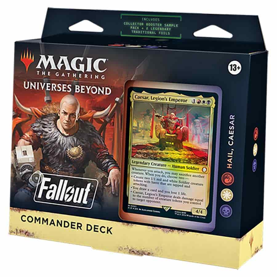 MAGIC THE GATHERING: PIP UNIVERSES BEYOND: FALLOUT COMMANDER DECKS