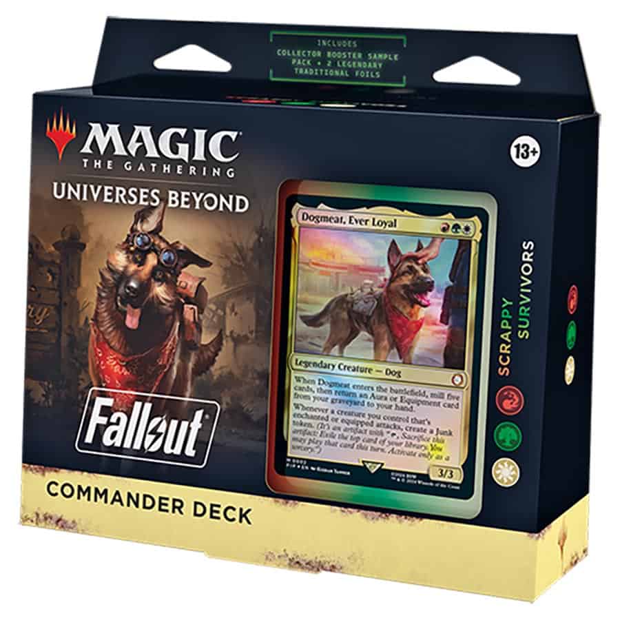 Image of MAGIC THE GATHERING: PIP UNIVERSES BEYOND: FALLOUT COMMANDER DECKS