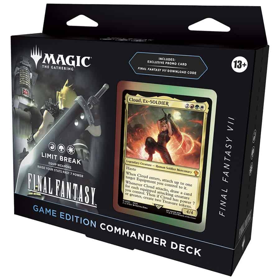 Image of MAGIC THE GATHERING: FIN FINAL FANTASY VII COMMANDER DECK
