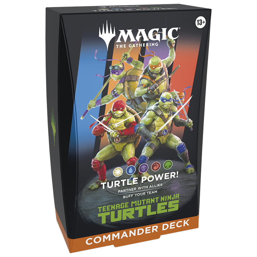 Image of MAGIC THE GATHERING: TMT TEENAGE MUTANT NINJA TURTLES COMMANDER DECK