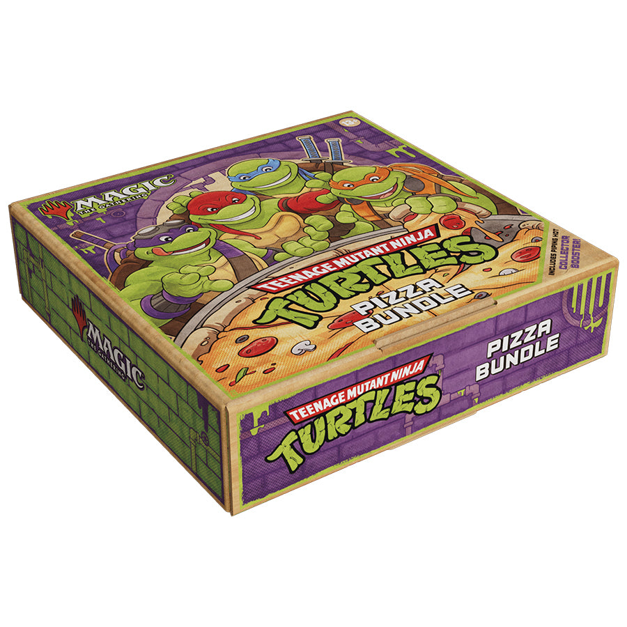 Image of MAGIC THE GATHERING: TMT TEENAGE MUTANT NINJA TURTLES PIZZA BUNDLE