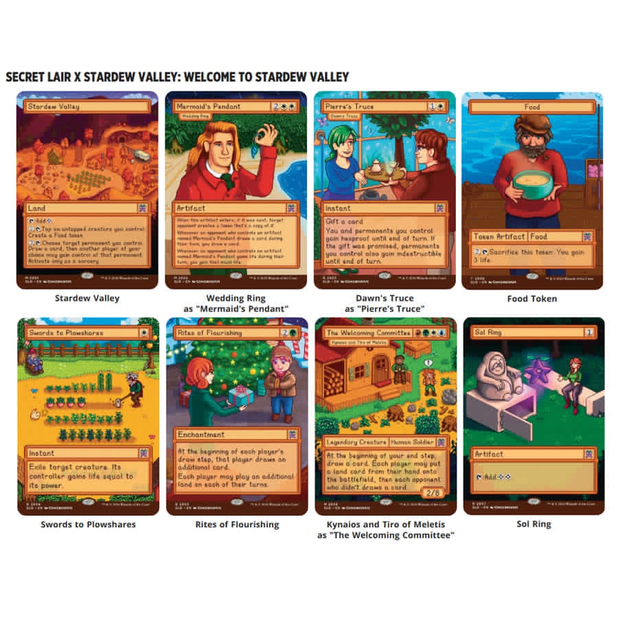 Image of MAGIC THE GATHERING: SLD SECRET LAIR DROP: STARDEW VALLEY (NONFOIL)