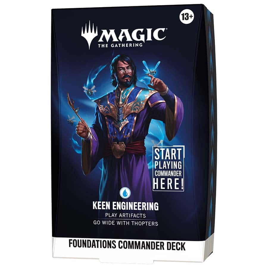 Image of MAGIC THE GATHERING: FDN FOUNDATIONS COMMANDER DECK - KEEN ENGINEERING