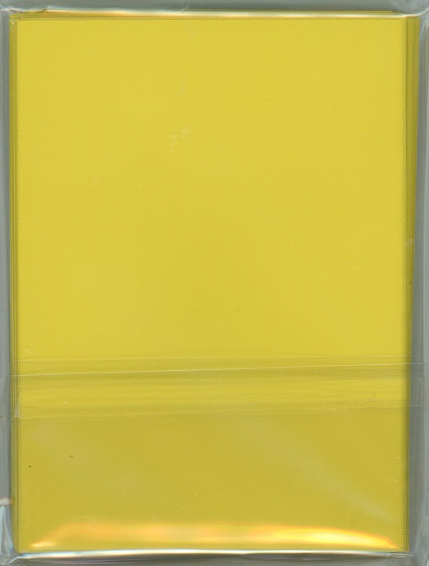 Image of Trove of Collectibles Pre Release Sleeves Yellow 50ct